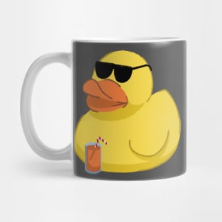 Cute Duck Wearing Sunglasses Mug